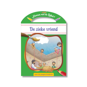 Kleurboek De zieke vriend